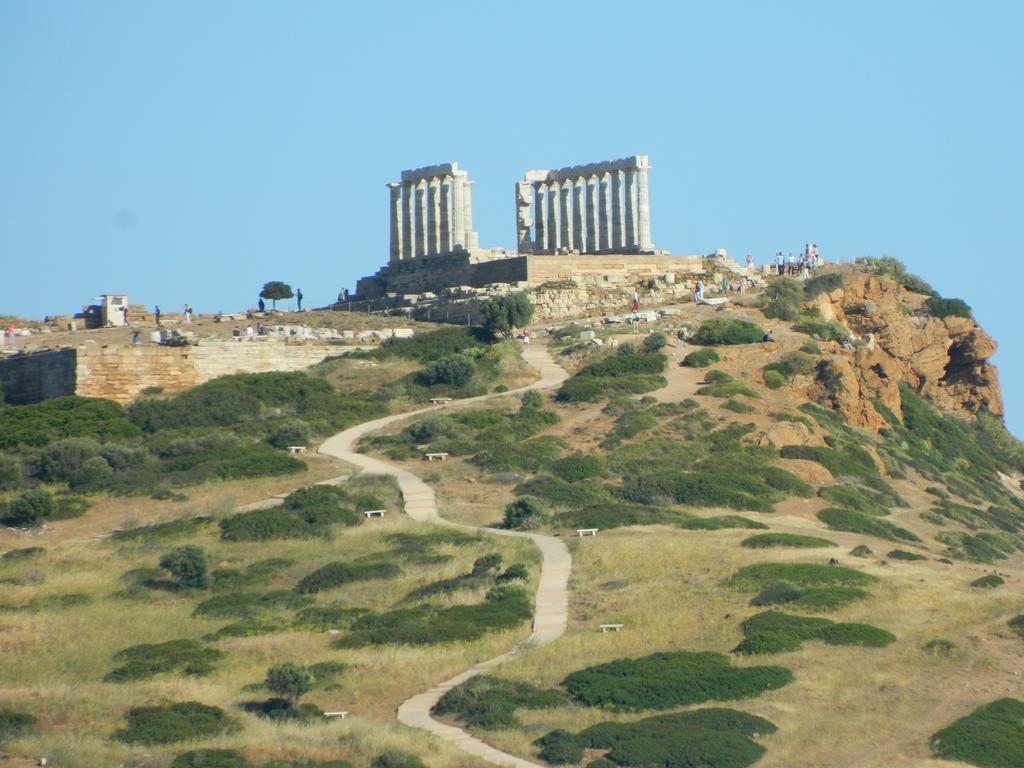 Sounio Palea Heaven Lägenhet Palaiá Fókaia Exteriör bild