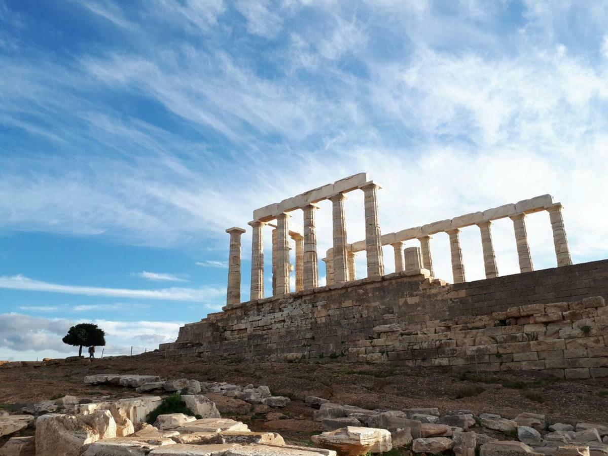 Sounio Palea Heaven Lägenhet Palaiá Fókaia Exteriör bild